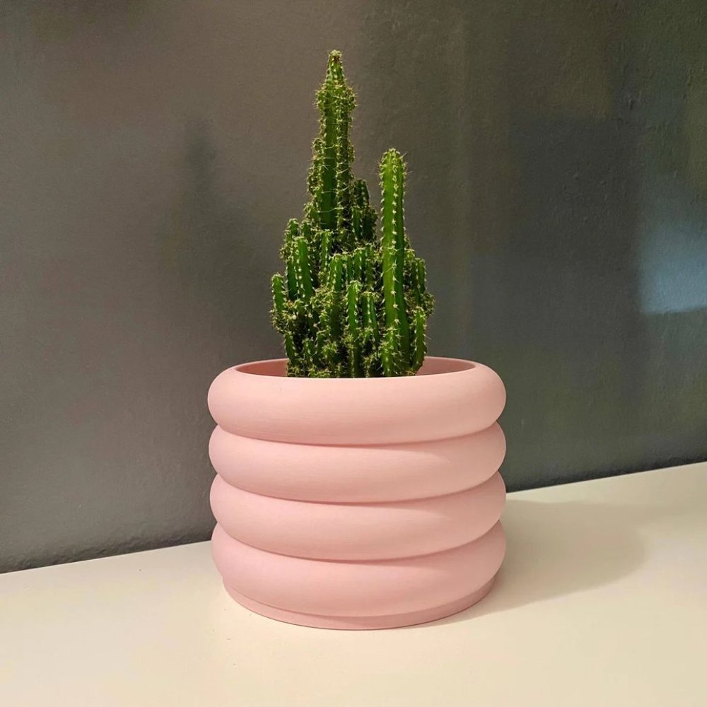 NWOT Soft Pink 4" Bubble Pot